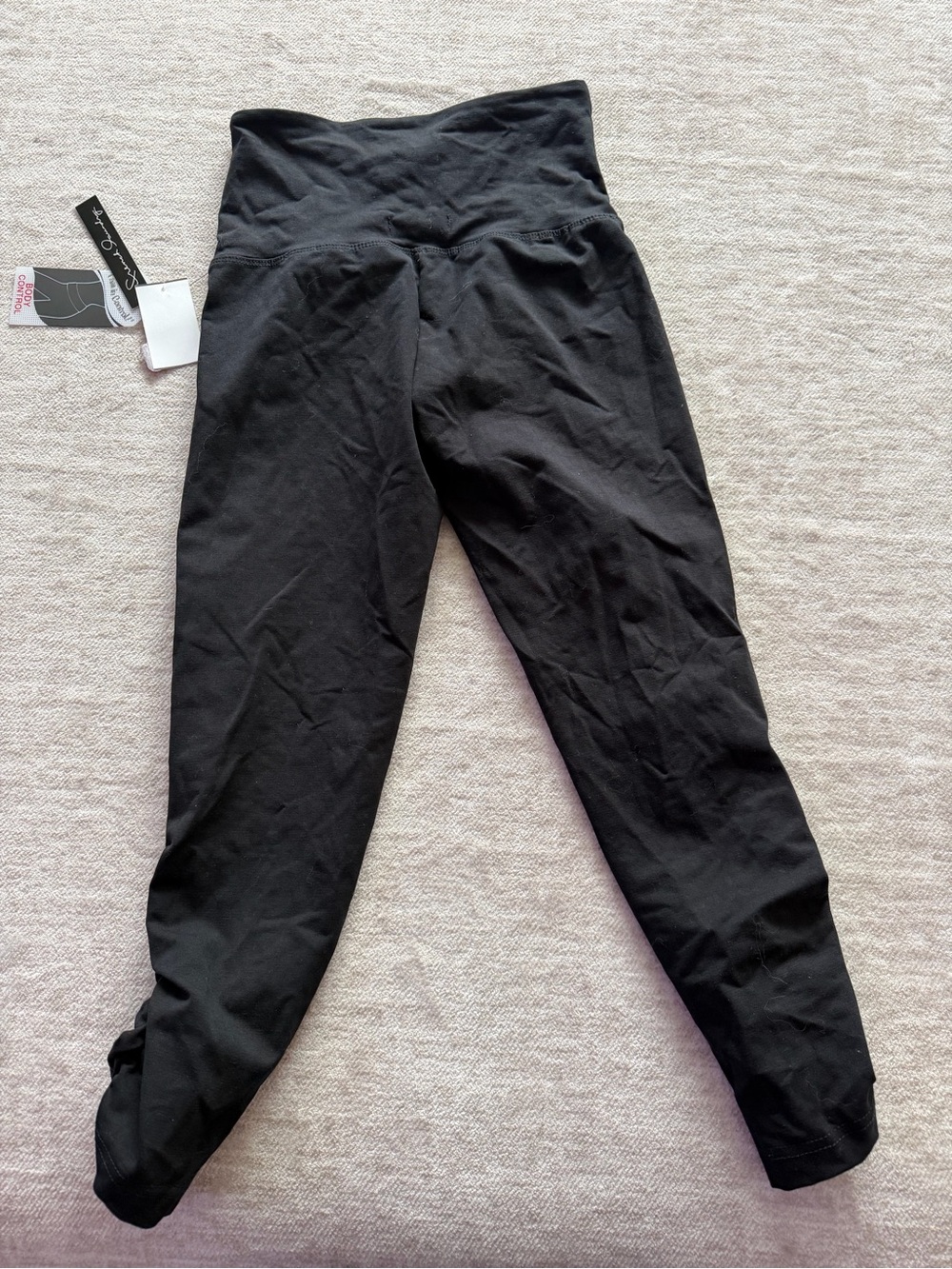 French Laundry Black Control cropped Leggings - Picture 1 of 5